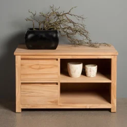 Tower Living Tv-Meubel Hout|TV-meubel Corona Teak, 100cm