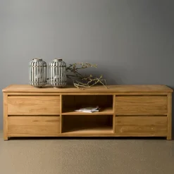 Tower Living Tv-Meubel Hout|TV-meubel Corona Teak, 200cm