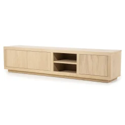 Eleonora Tv-Meubel Zwart|TV-meubel Helsinki Eiken, 200cm