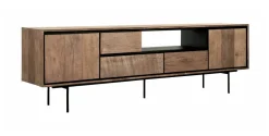 DTP Home Tv-Meubel Hout|TV-meubel Metropole Teakhout, 195cm Naturel