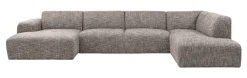 LABEL51 Hoekbank|U-Bank Verona 380cm, Chenille