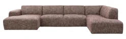 LABEL51 Hoekbank|U-Bank Verona 380cm, Chenille