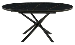 Artistiq Living Uitschuifbare Eettafel|Marmeren Eettafel|Uitschuifbare Eettafel Arminda Marmerlook, 120 / 160 x 120cm