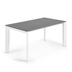 Kave Home Uitschuifbare Eettafel|Rechte Eettafel|Uitschuifbare Eettafel Axis 160 - 220 x 90cm