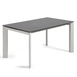 Kave Home Uitschuifbare Eettafel|Rechte Eettafel|Uitschuifbare Eettafel Axis 160 - 220 x 90cm
