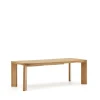 Kave Home Rechte Eettafel|Uitschuifbare Eettafel Jondal Eikenhout