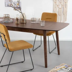 Sohome Sohome Giftcard|Uitschuifbare Eettafel|Uitschuifbare Eettafel Montreux Walnoot, 180-219 x 90cm