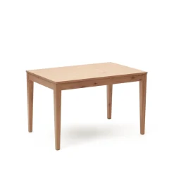Kave Home Uitschuifbare Eettafel|Rechte Eettafel|Uitschuifbare Eettafel Yain Eiken Naturel