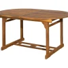 Artistiq Living Eettafels Voor In Je Tuin|Uitschuifbare Ovale Tuintafel Larissa 150 - 200 x 100cm, Acaciahout