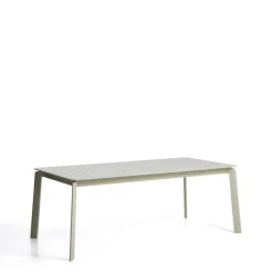 Kave Home Eettafels Voor In Je Tuin|Uitschuifbare Tuintafel Brela 205/287 x 100cm, kleur Naturel