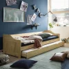 Artistiq Living Eenpersoonsbedden|Bedden & Boxsprings|Uitschuifbed Katelan Grenenhout, 90 x 200cm
