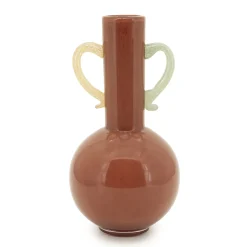 By-Boo Vazen|Vaas Alegre Mondgeblazen glas, kleur Terra