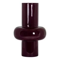 Richmond Interiors Vazen|Vaas Ashlyn kleur Burgundy
