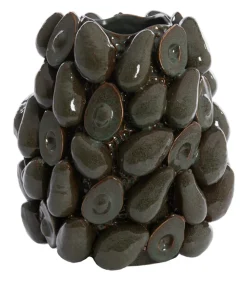 Light & Living Vazen|Vaas Avocado Keramiek, 38cm Bruin