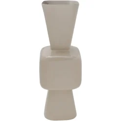 Richmond Interiors Vazen|Vaas Brooks 46cm, kleur Tapioca Taupe