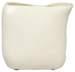 Dutchbone Vazen|Vaas Edna 18cm, kleur Beige