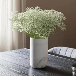 Zuiver Vazen|Vaas Fajen Marmer, 25cm hoog