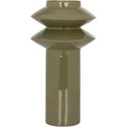 Richmond Interiors Vazen|Vaas Flora 41cm hoog, kleur Groen