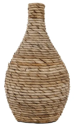 MUST Living Vazen|Vaas Gourd Keramiek, 36cm Naturel