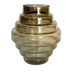 Richmond Interiors Vazen|Vaas Liosa 23cm, kleur Smoke