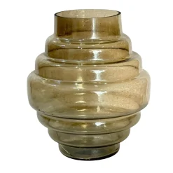 Richmond Interiors Vazen|Vaas Liosa 32cm, kleur Smoke