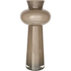Richmond Interiors Vazen|Vaas Lunor 42cm, kleur Taupe