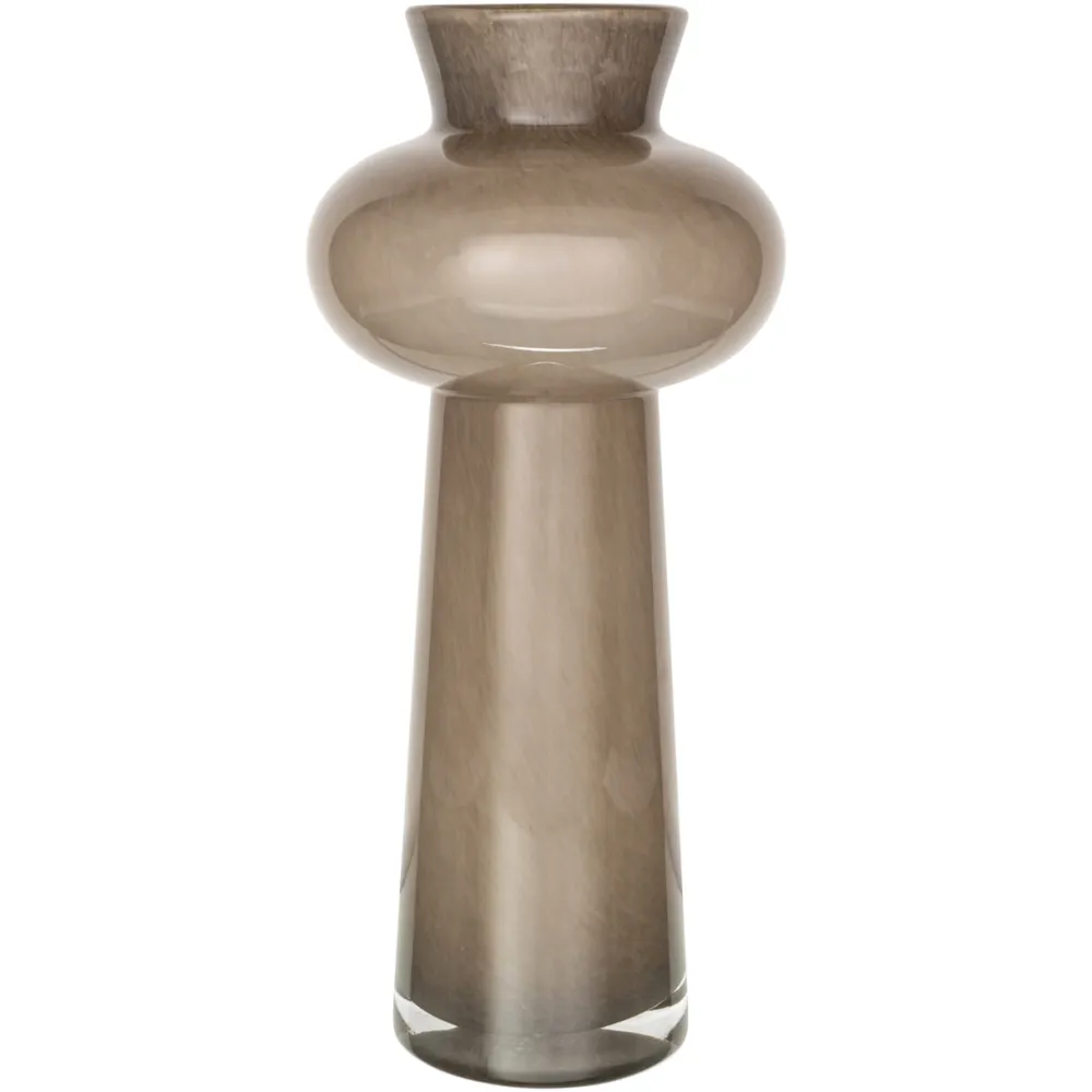 Richmond Interiors Vazen|Vaas Lunor 42cm, kleur Taupe