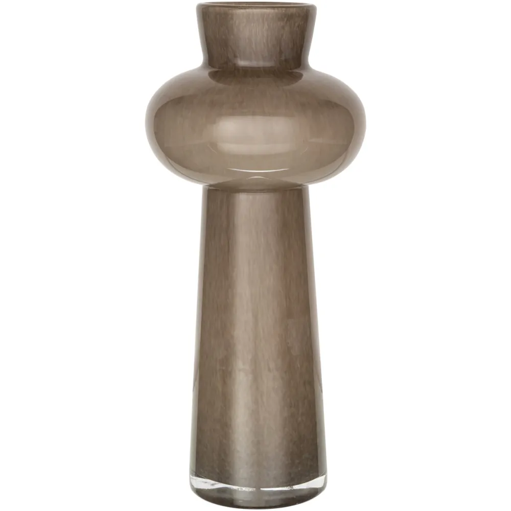 Richmond Interiors Vazen|Vaas Lunor 29cm, kleur Taupe