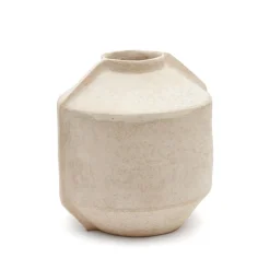 Kave Home Vazen|Vaas Meja Papier-maché Wit