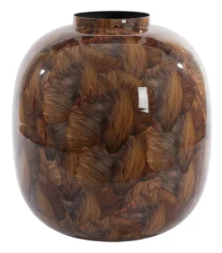 Light & Living Vazen|Vaas Milos 40cm, kleur Bruin