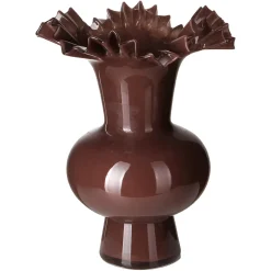 Richmond Interiors Vazen|Vaas Mira 44cm, kleur Bruin