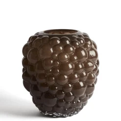 Kave Home Vazen|Vaas Mure Glas, kleur Bruin