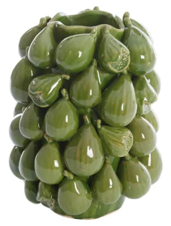 Light & Living Vazen|Vaas Natalia Keramiek, 33cm hoog, kleur Donker Groen