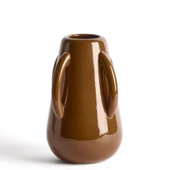 Kave Home Vazen|Vaas Odra Keramiek, kleur Bruin