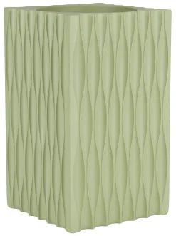 Zuiver Vazen|Vaas Riley Resin, 25cm Stone Green