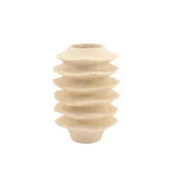 By-Boo Vazen|Vaas Riva Resin Wit