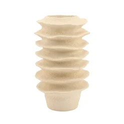 By-Boo Vazen|Vaas Riva Resin Wit