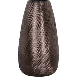 Richmond Interiors Vazen|Vaas Rizzo 31cm, kleur Brons