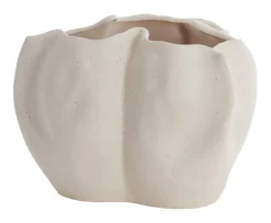 Light & Living Vazen|Vaas Sanguli Keramiek, kleur Crème Cru00e8me