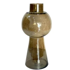 Richmond Interiors Vazen|Vaas Sera 31cm, kleur Smoke