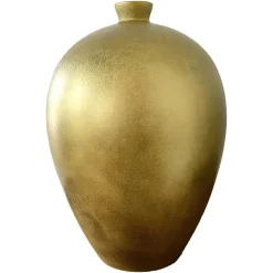 Richmond Interiors Vazen|Vaas Shirley 25cm, kleur Goud