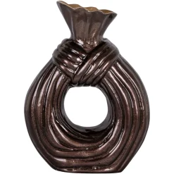Richmond Interiors Vazen|Vaas Suen kleur Donkerbruin
