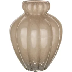 Richmond Interiors Vazen|Vaas Velora 28cm, kleur Taupe