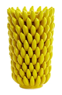 Light & Living Vazen|Vaas Zita Keramiek, 45cm hoog, kleur Geel