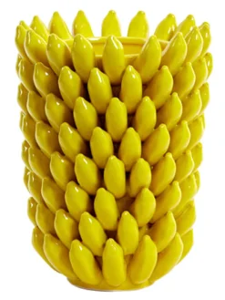 Light & Living Vazen|Vaas Zita Keramiek. 34cm, kleur Geel