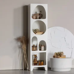 WOOOD Wandrekken & Wandkasten|Vakkenkast Caz kleur Wit