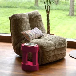 Dutchbone Fauteuil Stof / Textiel|Verstelbare Fauteuil Hamilton Chenille