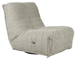 Dutchbone Fauteuil Stof / Textiel|Verstelbare Fauteuil Hamilton Chenille