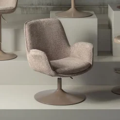 WOOOD Fauteuil Stof / Textiel|Verstelbare Fauteuil Marten Geweven stof