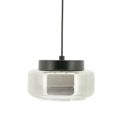 By-Boo Hanglampen|Verstelbare Hanglamp Pivot Glas Grijs